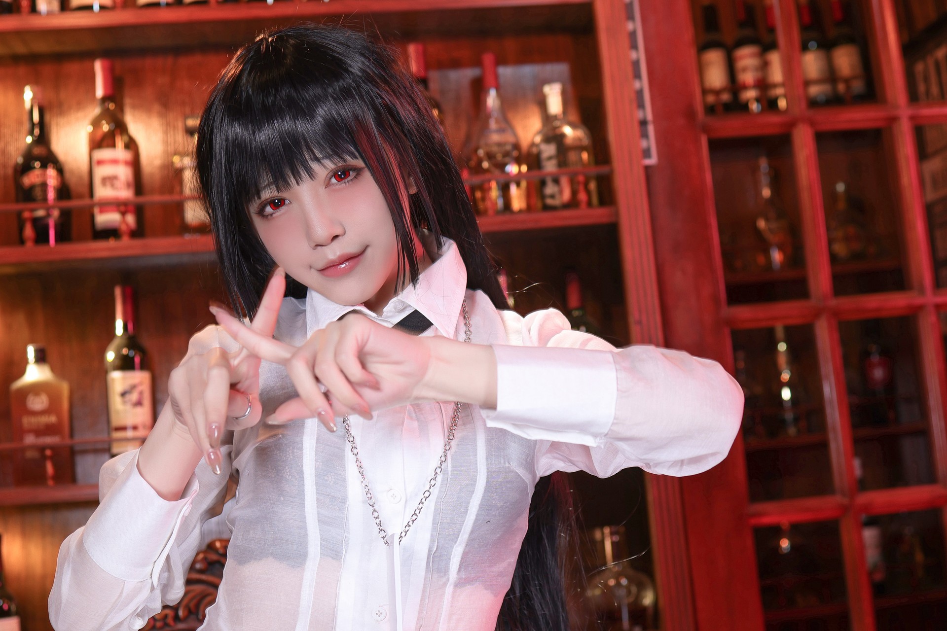 Cosplay 水淼aqua 蛇喰梦子 54
