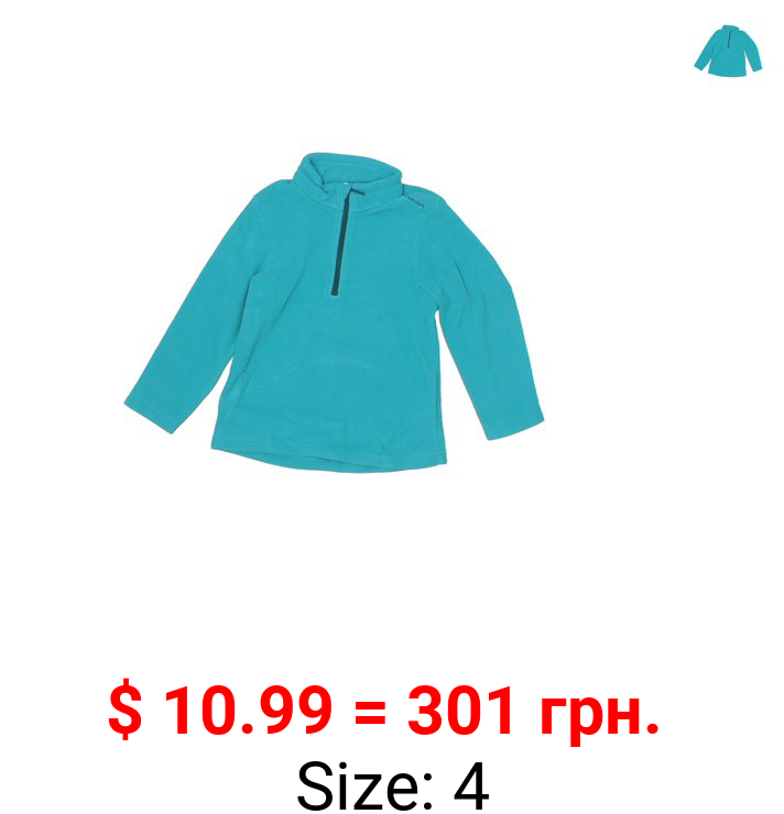 Pre-Owned Decathlon Creation Girl's Size 4 Fleece Jacket