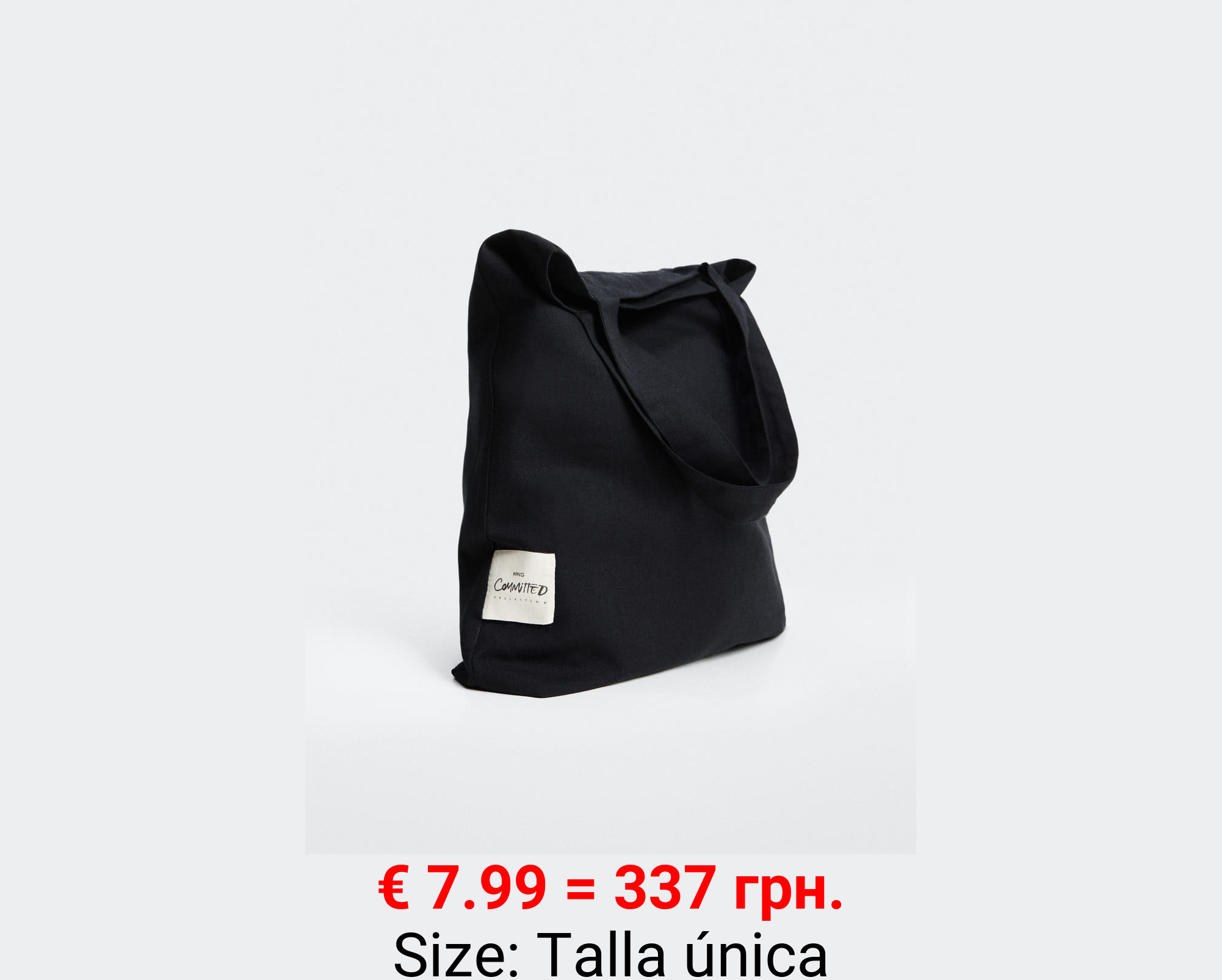 Bolso shopper algodón