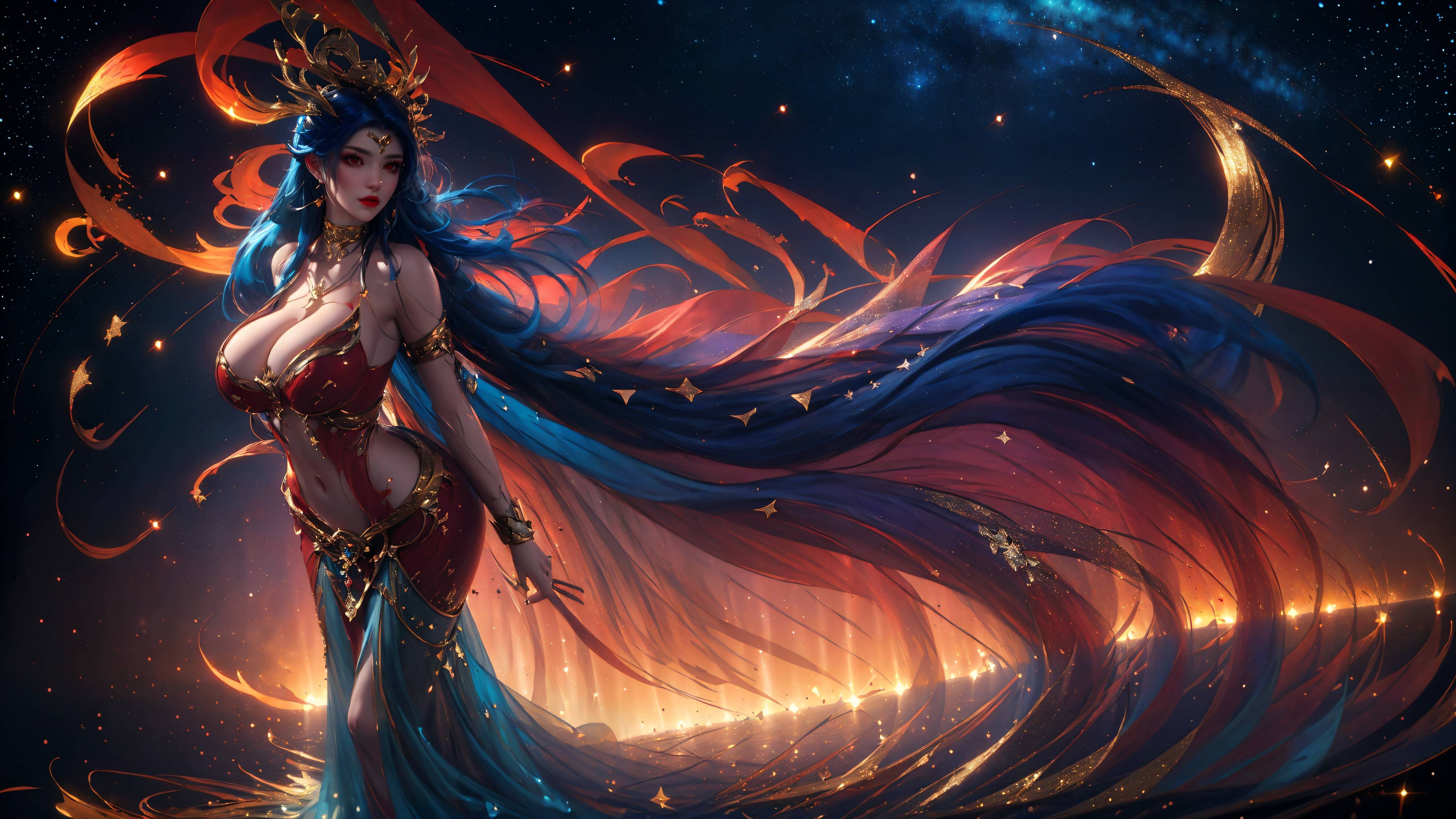 图片[14]-斗破苍穹-美杜莎 飘逸长发-六色网