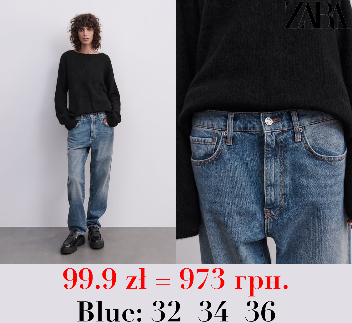 ZW SLIM-FIT MID-RISE JEANS - LIMITED EDITION