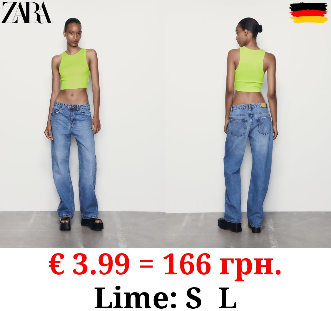 BASIC RIBBED T-SHIRT