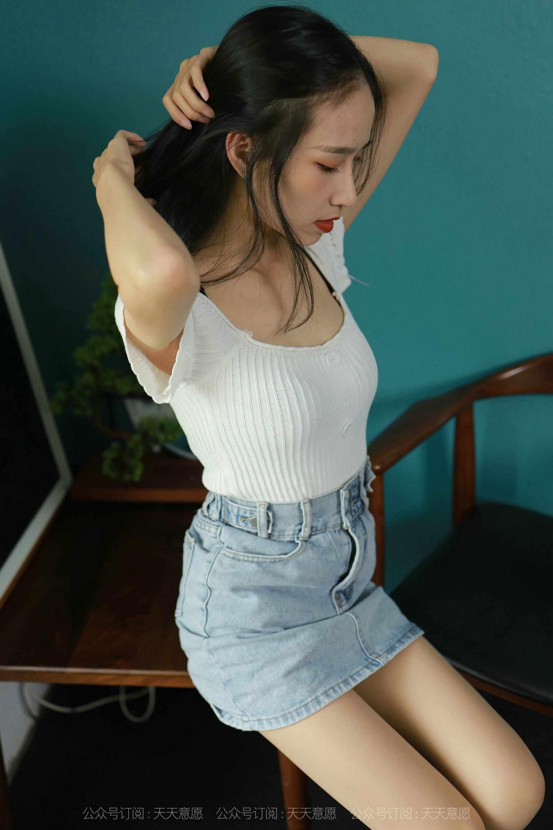 [IESS异思趣向]_模特：美子《清新牛仔裤》-写真图集共90P 7