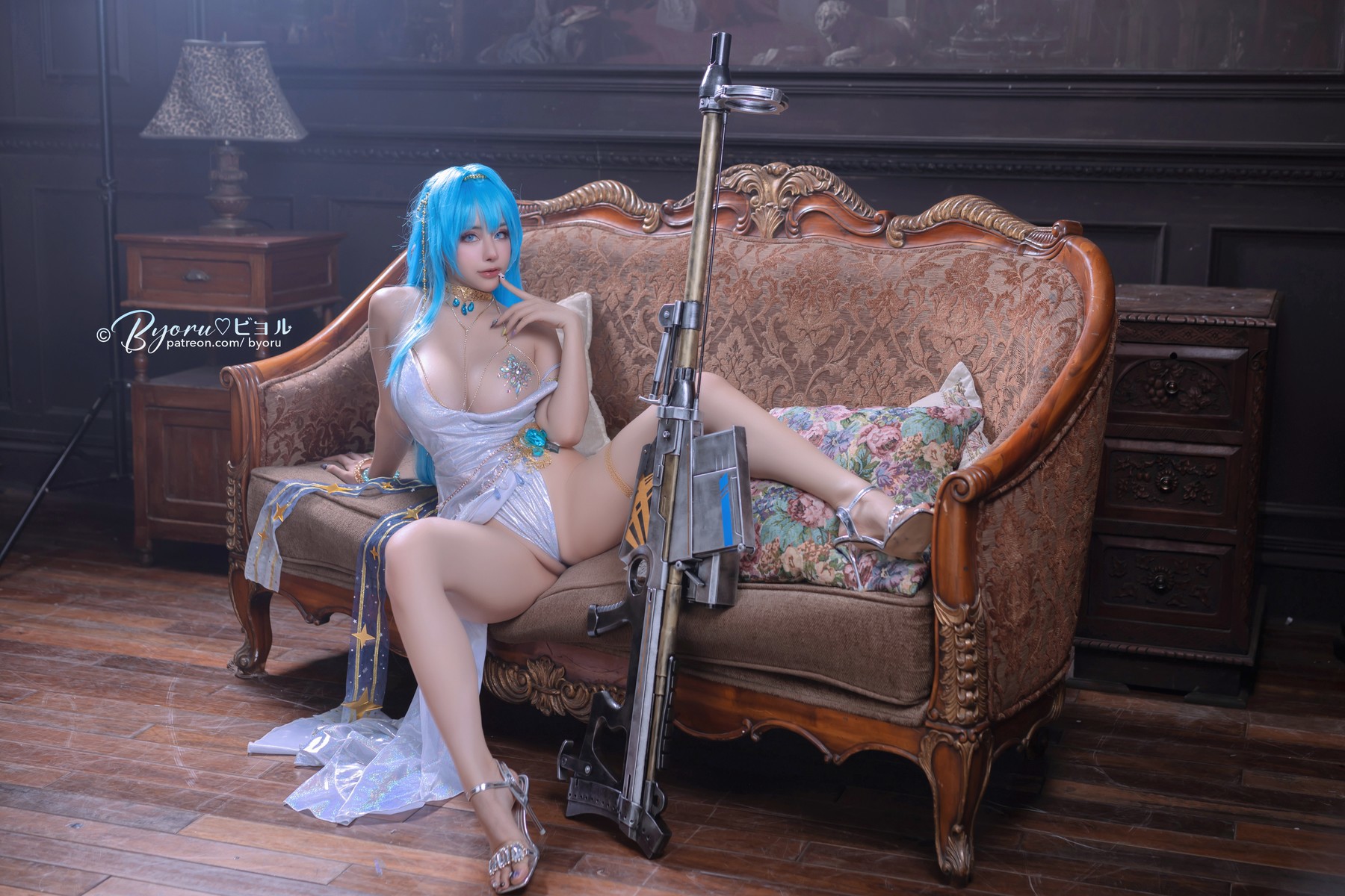 Cosplay 萝莉Byoru Helm NIKKE 7