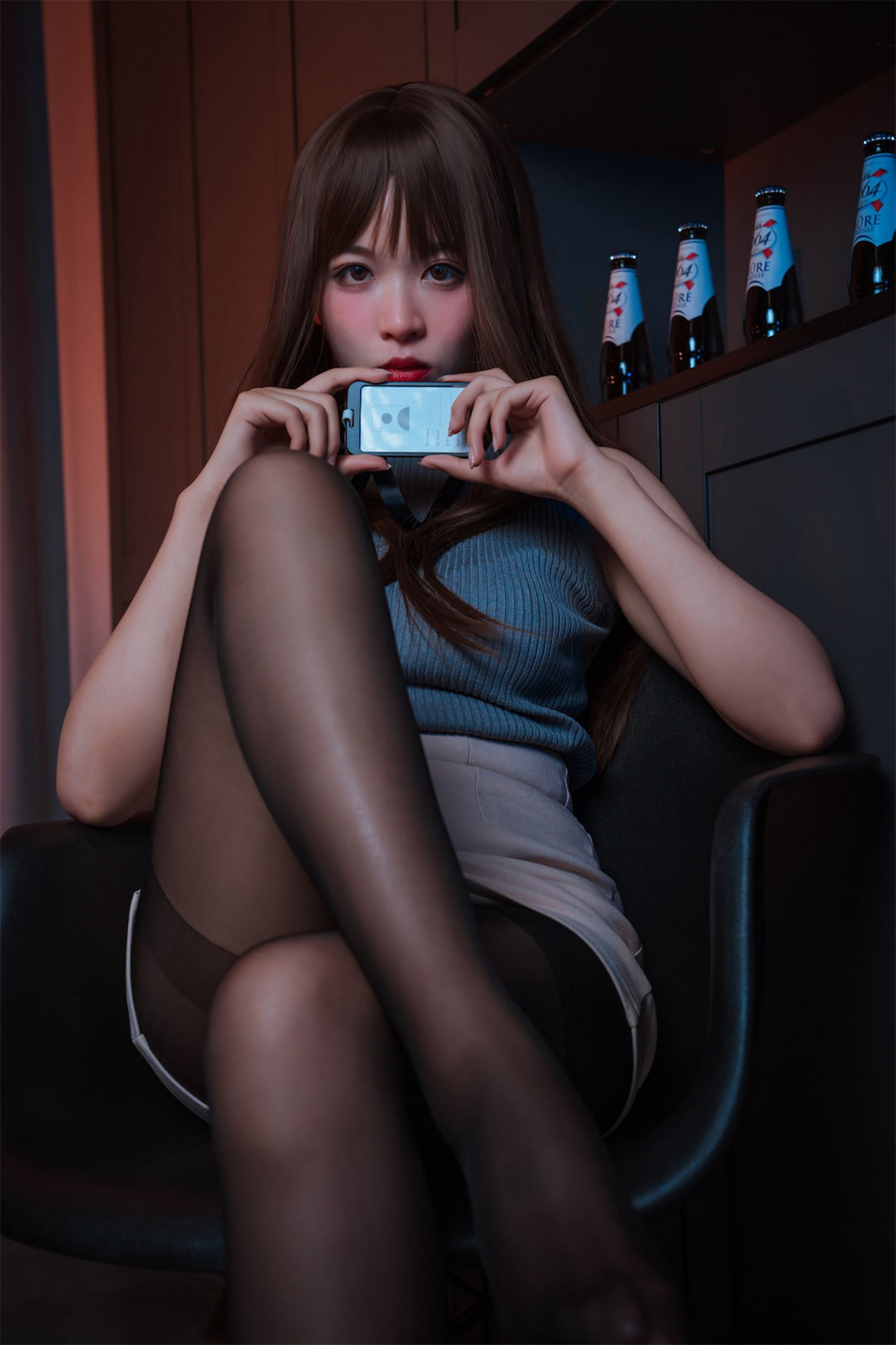 轩萧学姐 - 微醺喝醉了ol [57P-224MB] 57