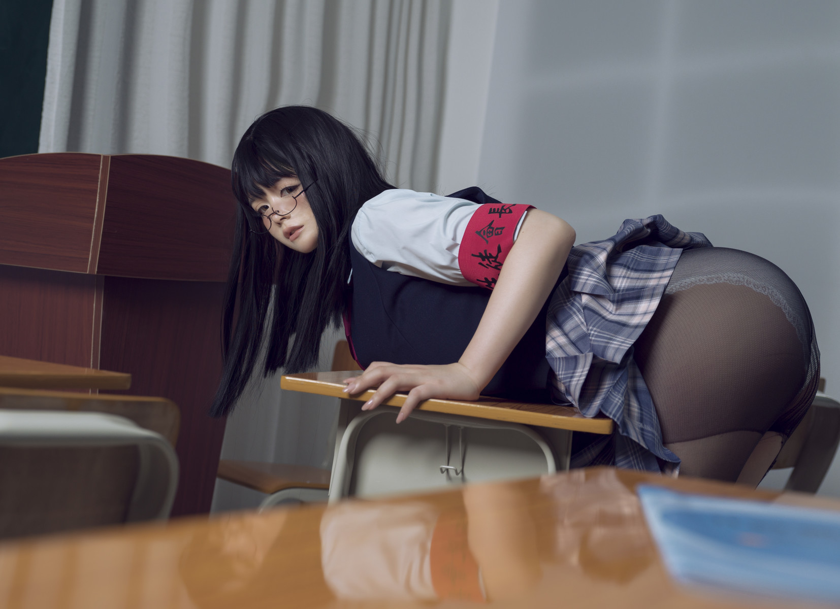 NinJA阿寨寨写真 Cosplay 生徒会长 2