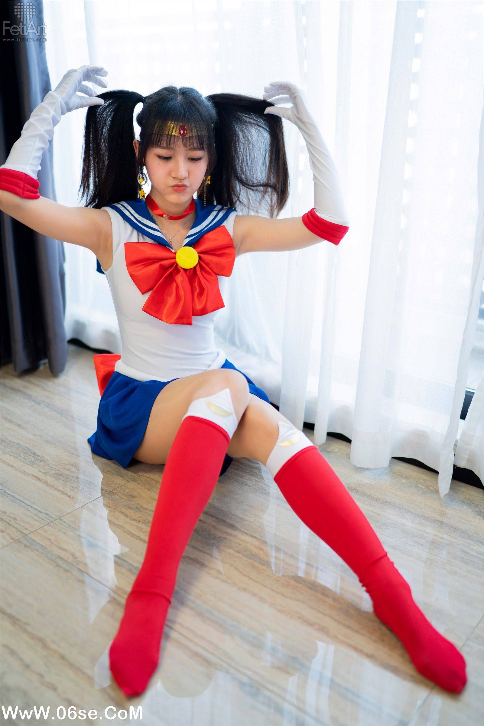 图片[2]-[FetiArt尚物集] NO.00038 Sailor Moon MODEL-Mmi-六色网