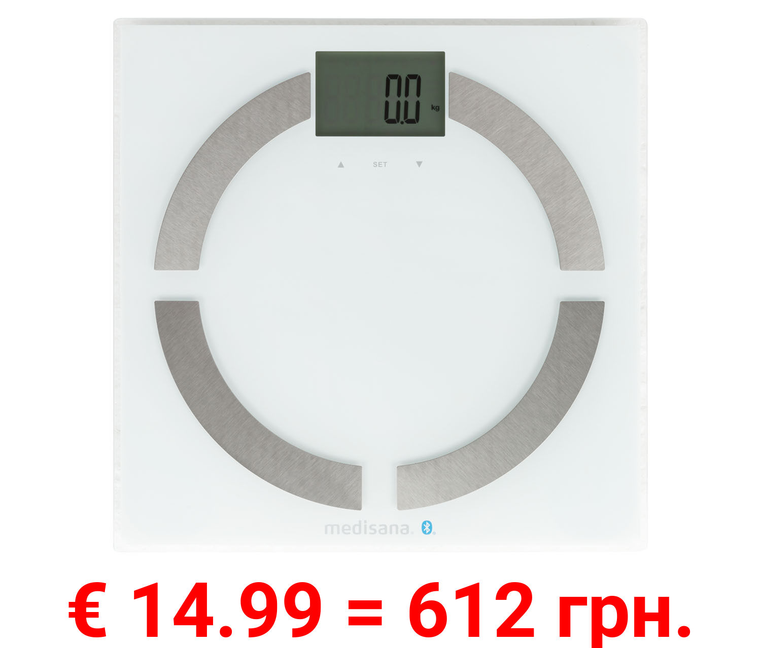 MEDISANA Körperanalysewaage, mit App
