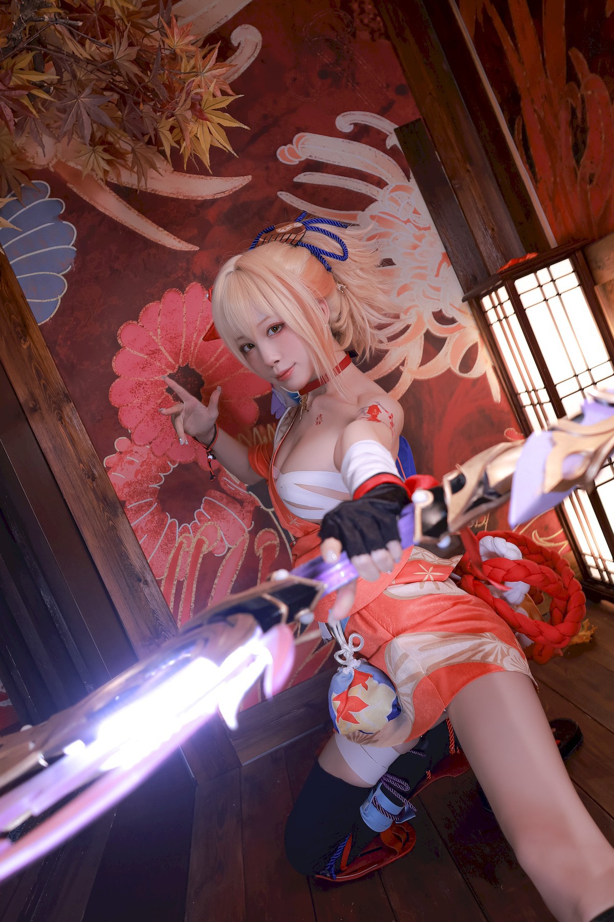 水淼aqua Cosplay 宵宫 Vol.01 10