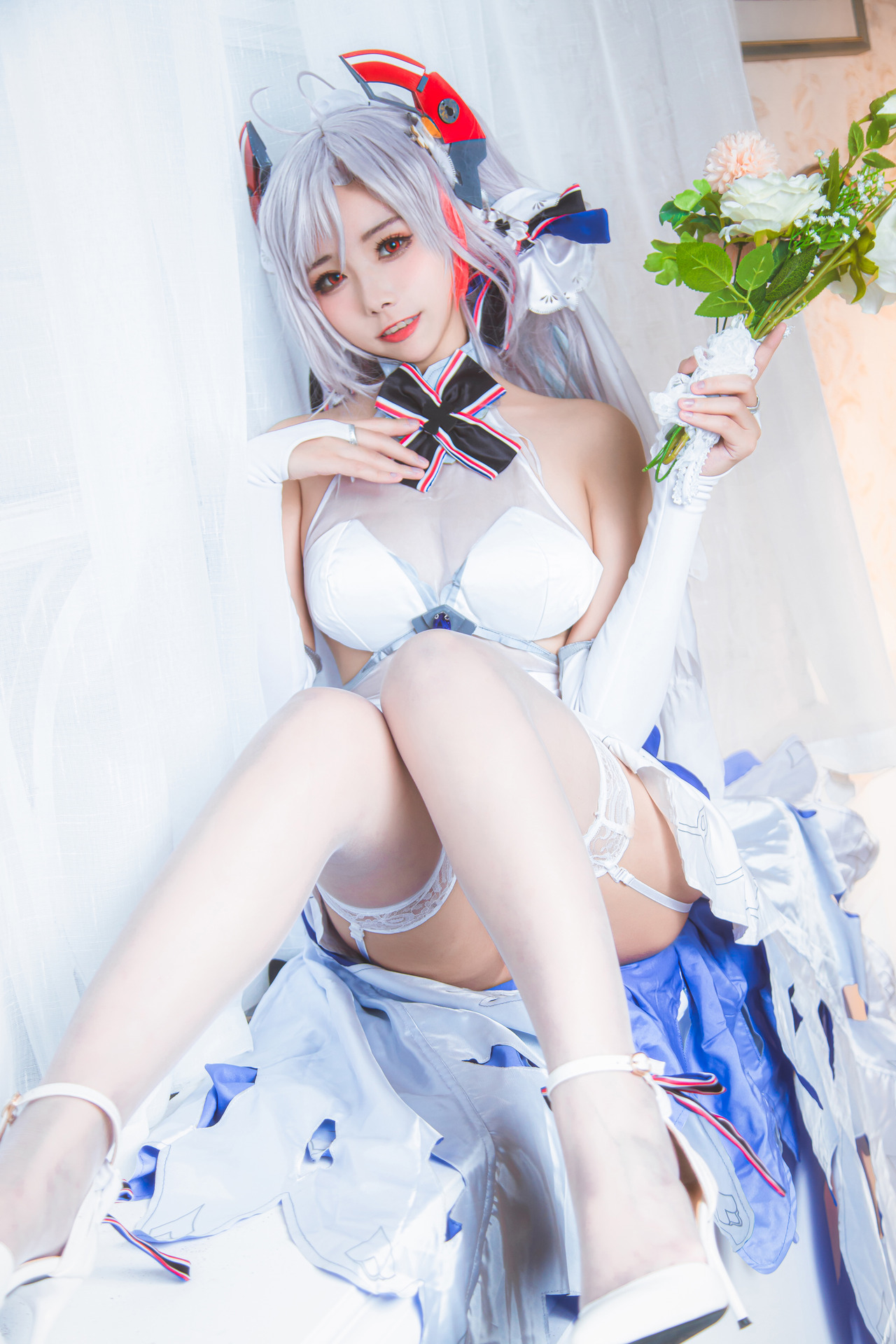 [Momoko葵葵] Prinz Eugen 欧根亲王 花嫁 Bride Ver. 1