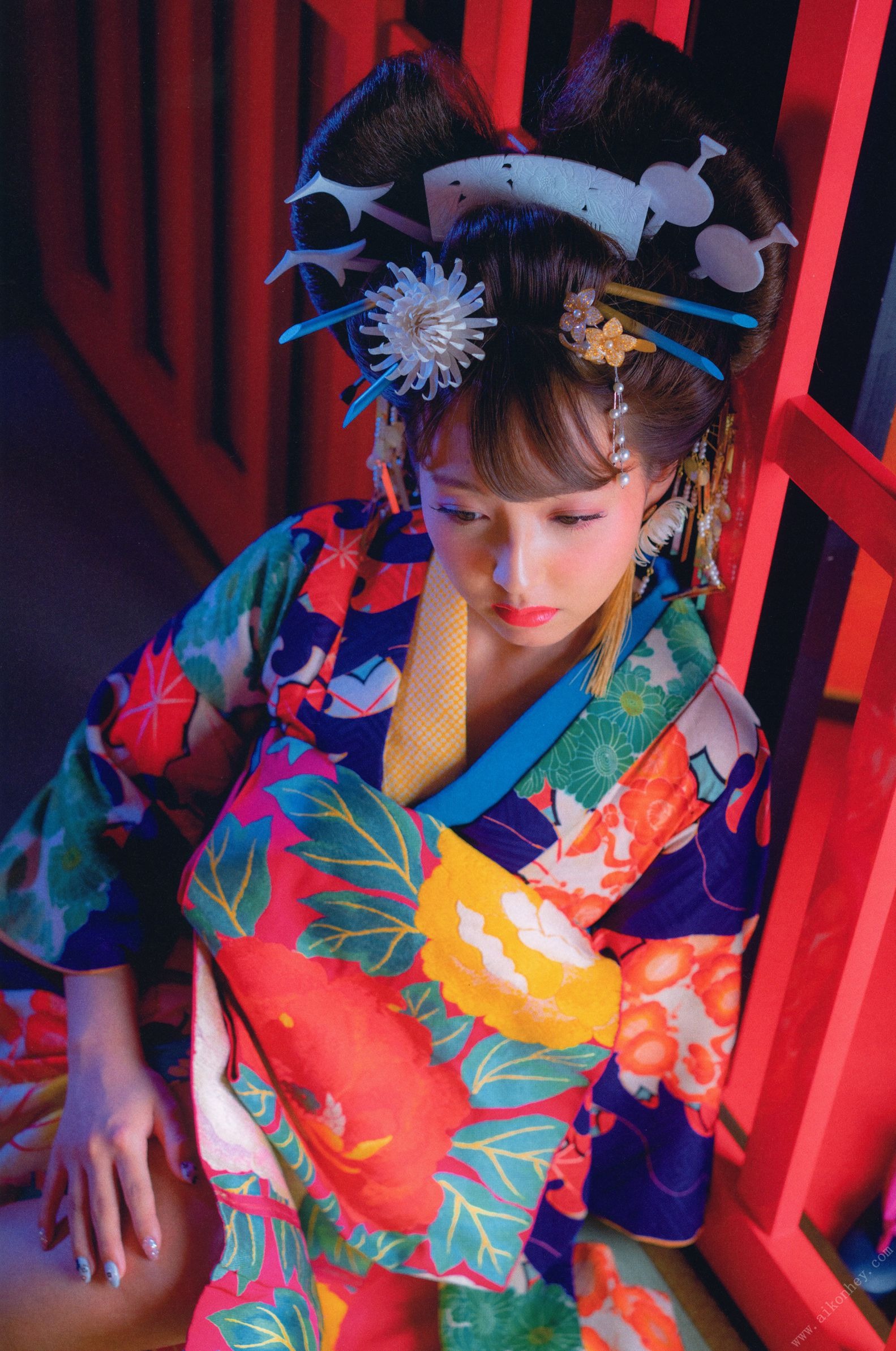 三上悠亜 花魁写真集『和美写美』 36