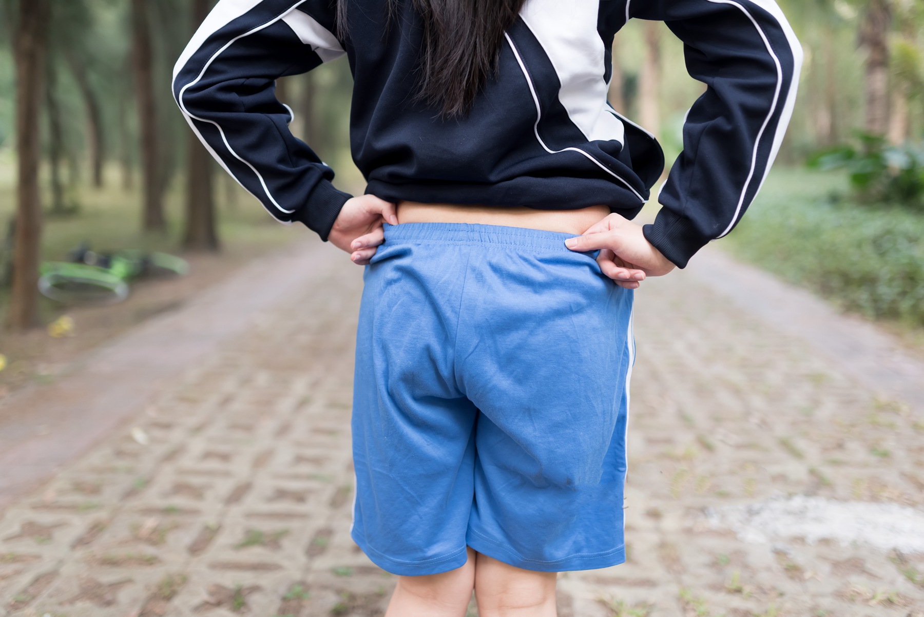 室外校服無聖光套圖 3