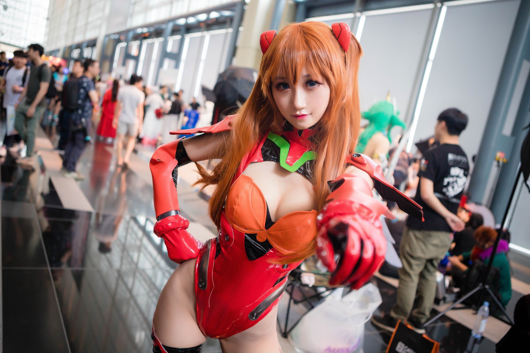 Cosplay KuukoW クー子 式波・アスカ・ラングレー 22