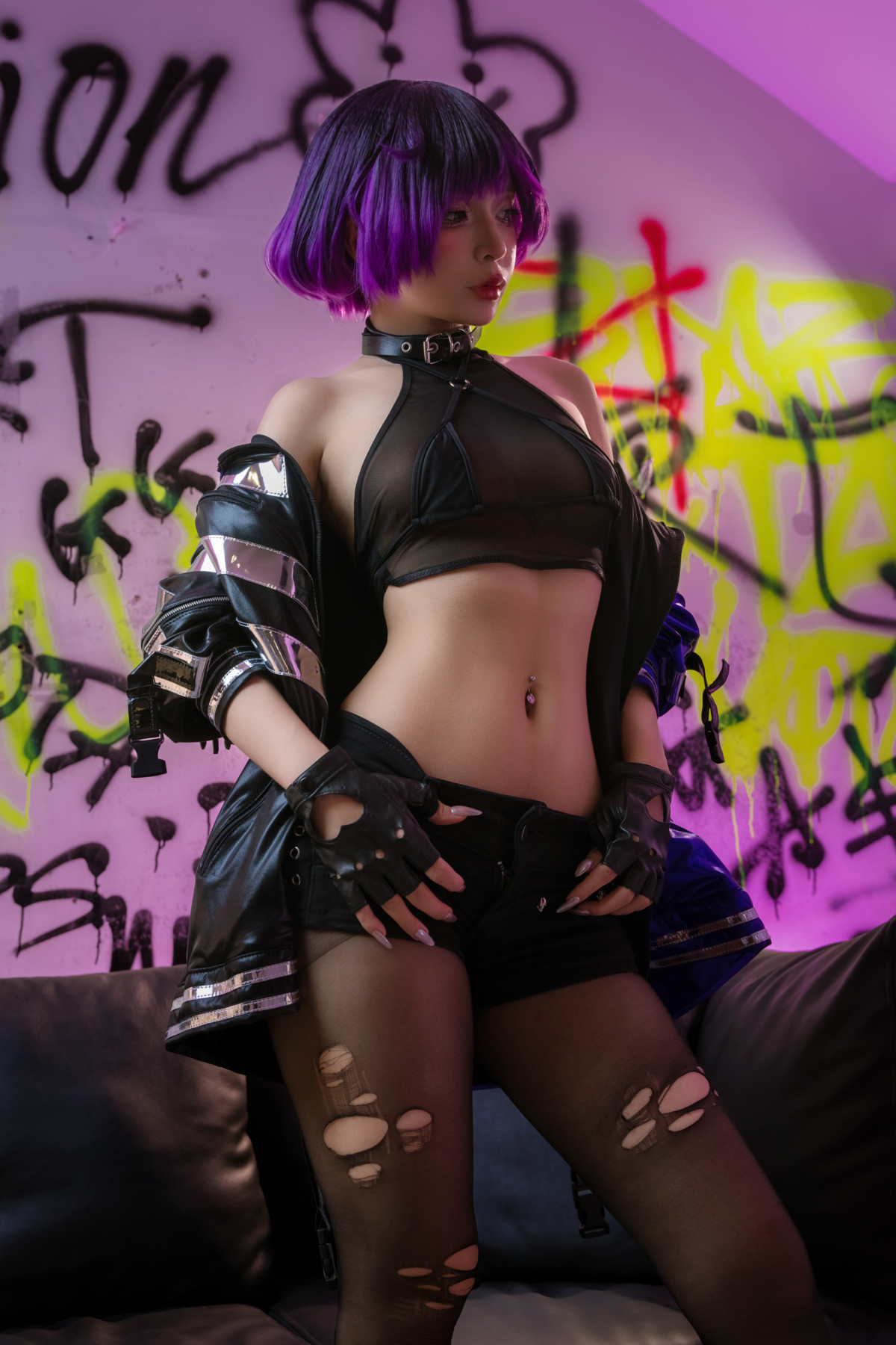 Cosplay Umeko.J Reina Mishima Set.01 3