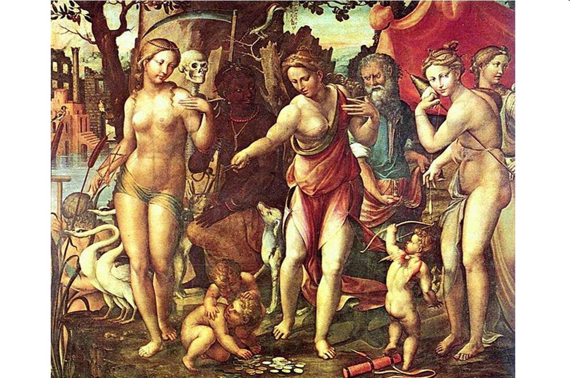  "Los tres destinos por Sodoma" - 1525