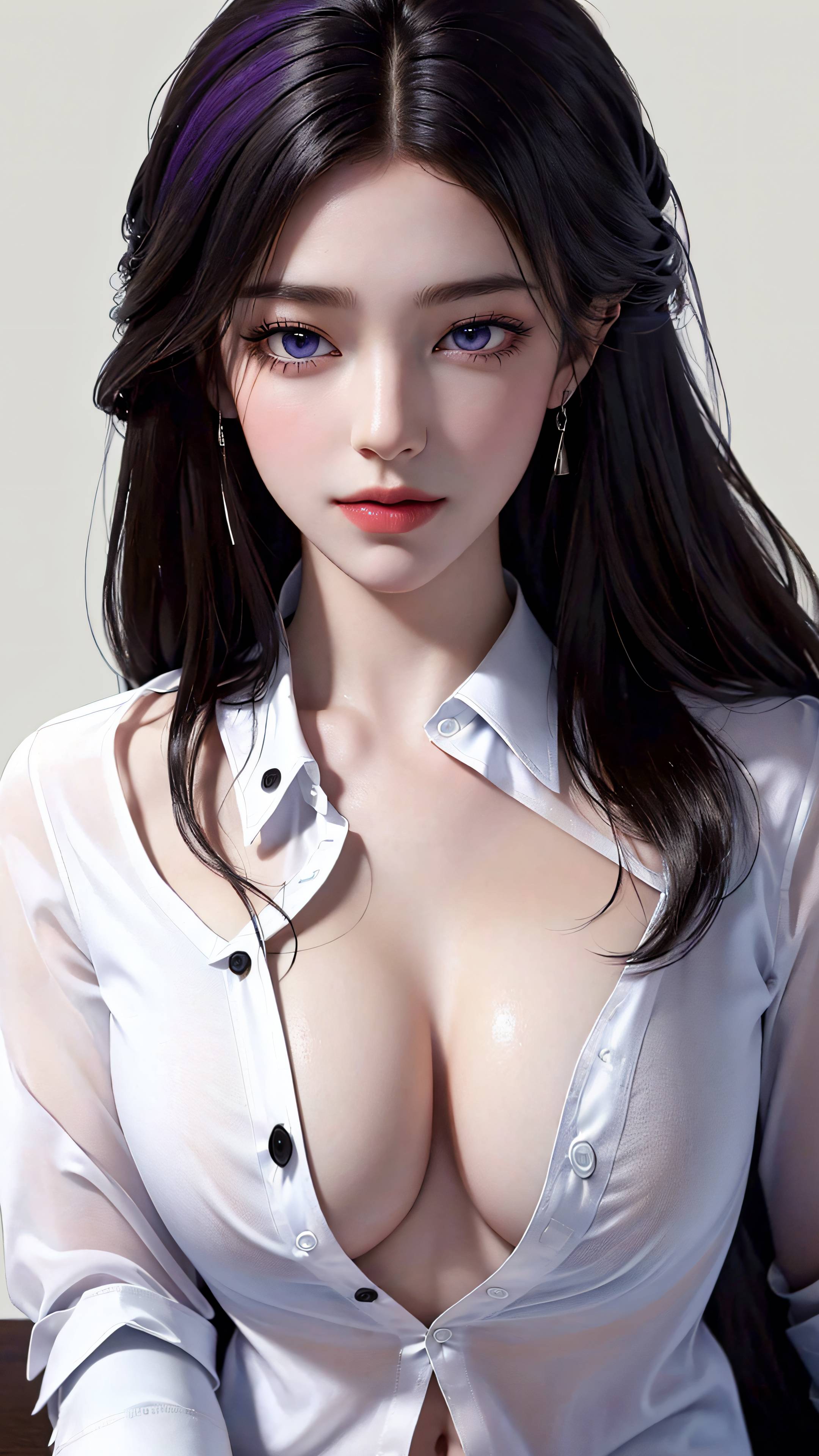 图片[64]-完美世界-月婵 白色衬衫-六色网