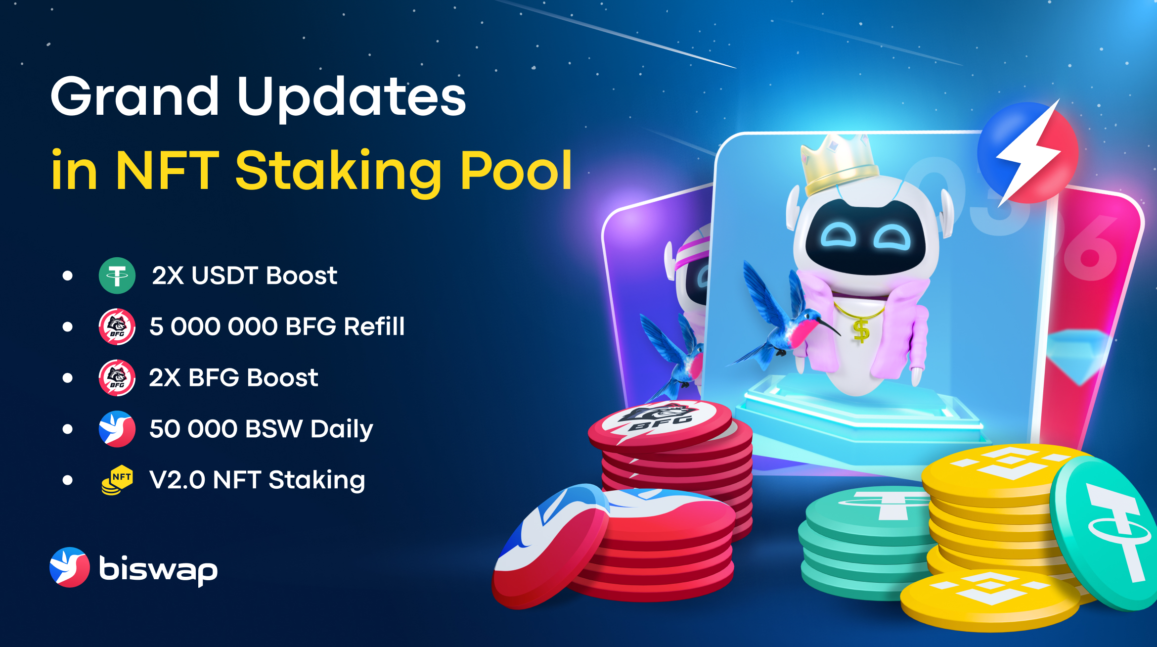 Staking Pool. Grand update