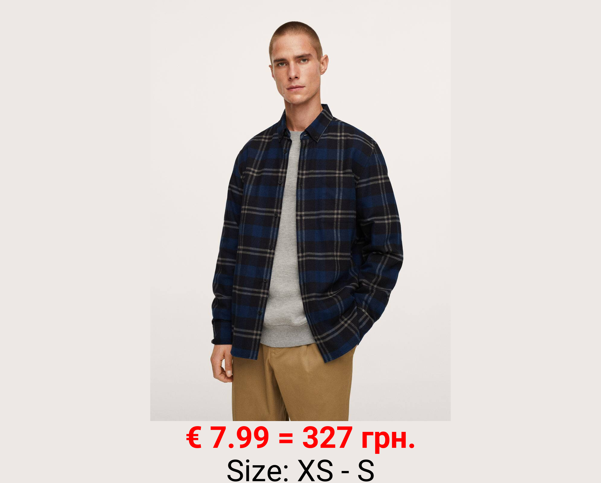 Camisa franela cuadros