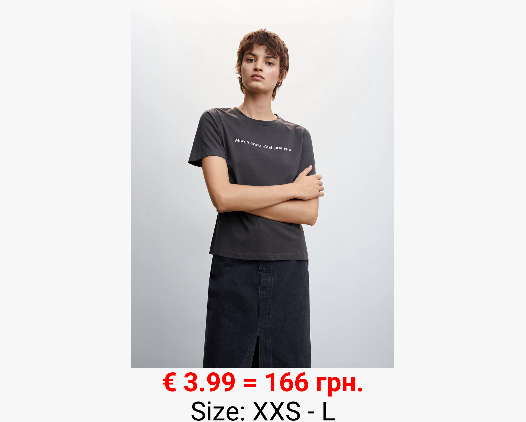 Camisa algodón estampada