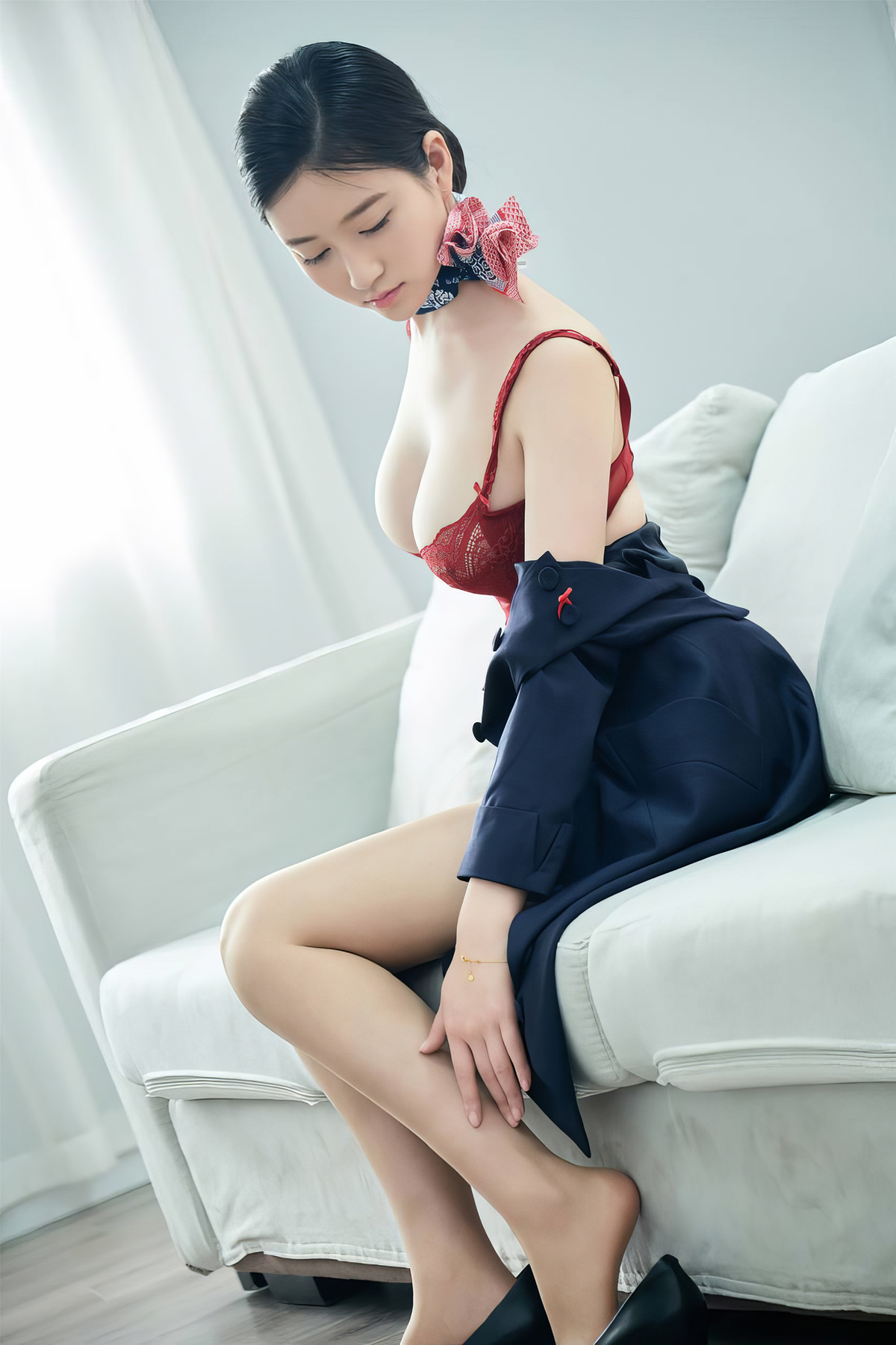年年Nnian 空姐 & 炽天使 Set.01 28
