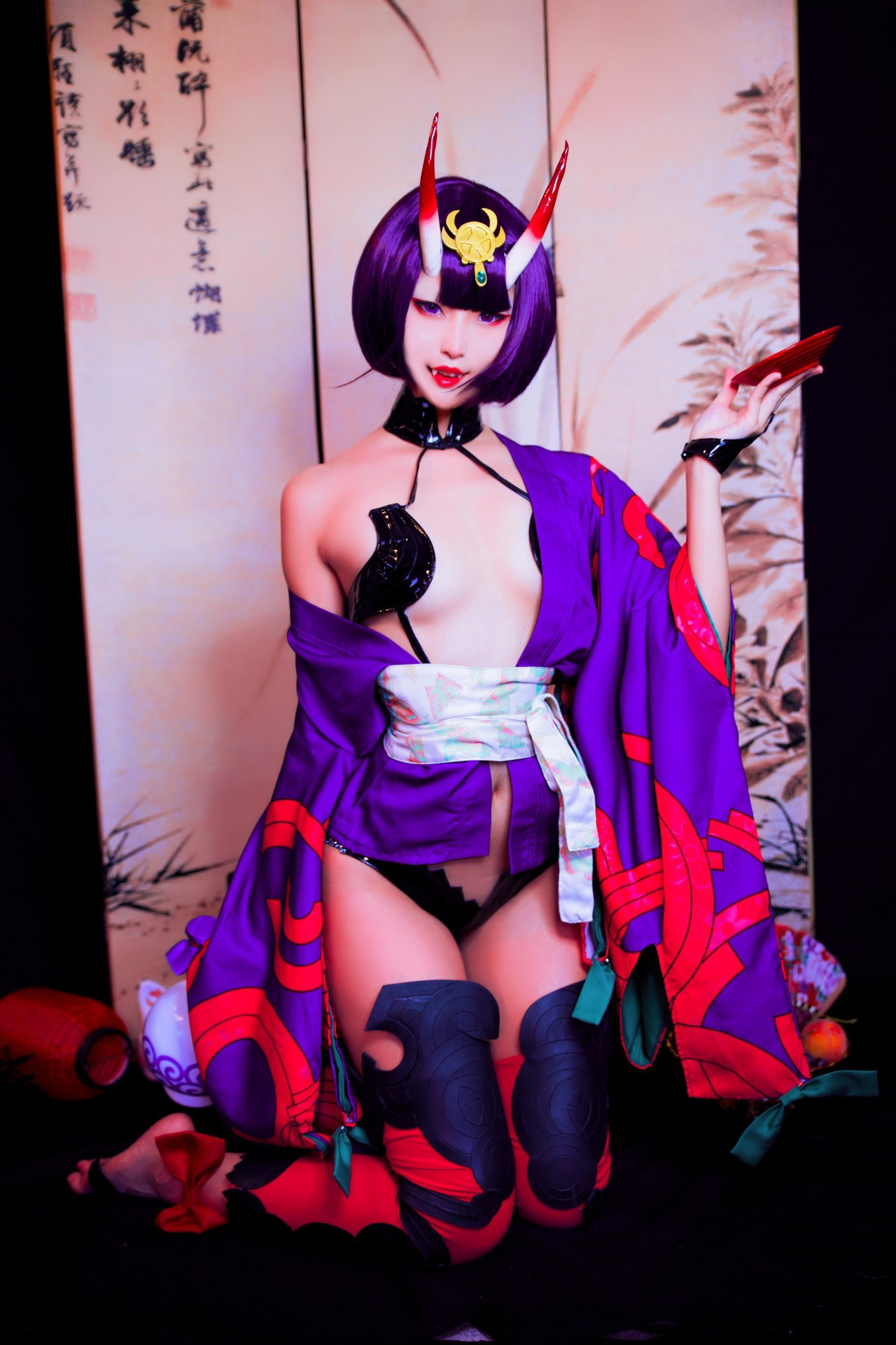 Cosplay Misswarmj 酒吞童子女仆 Shuten Douji 13
