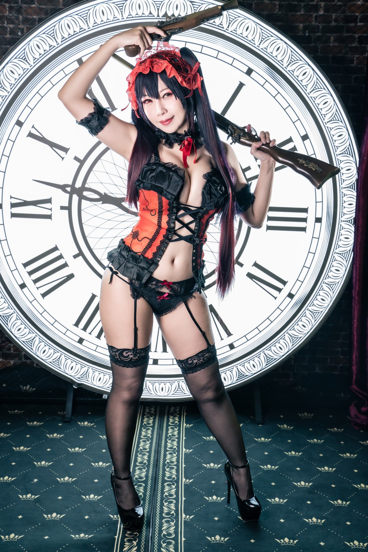 Cosplay 小琪Aki 时崎狂三 Kurumi Tokisaki 30