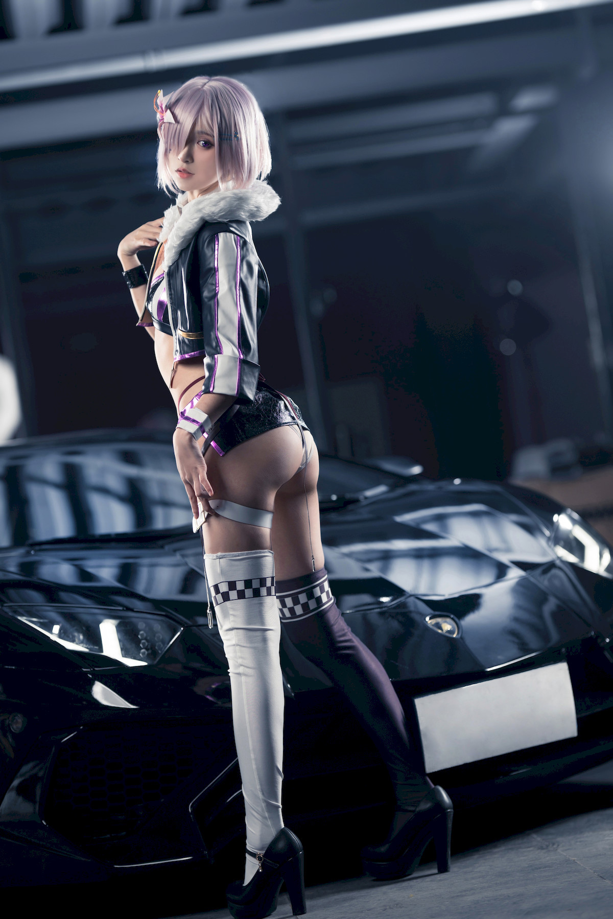 奶文文 & 愛先生PhD Cosplay アルトリア・ペンドラゴン & マシュ・キリエライト 21
