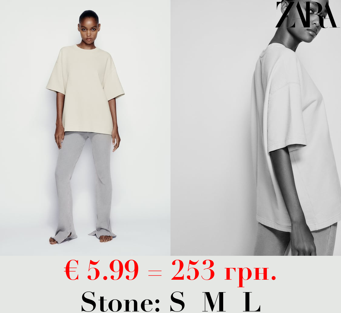 FADED-EFFECT T-SHIRT