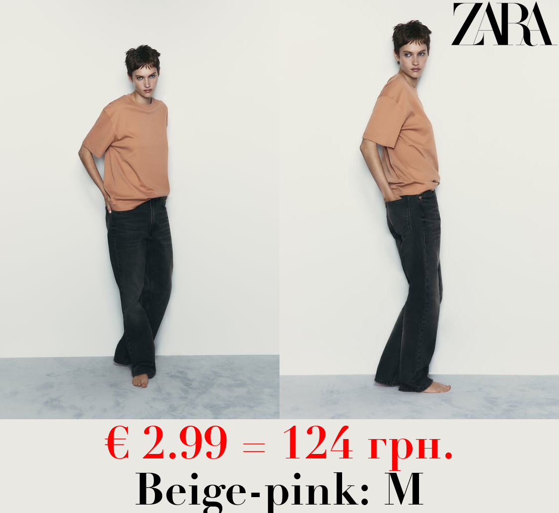 COTTON CLEAN EFFECT T-SHIRT