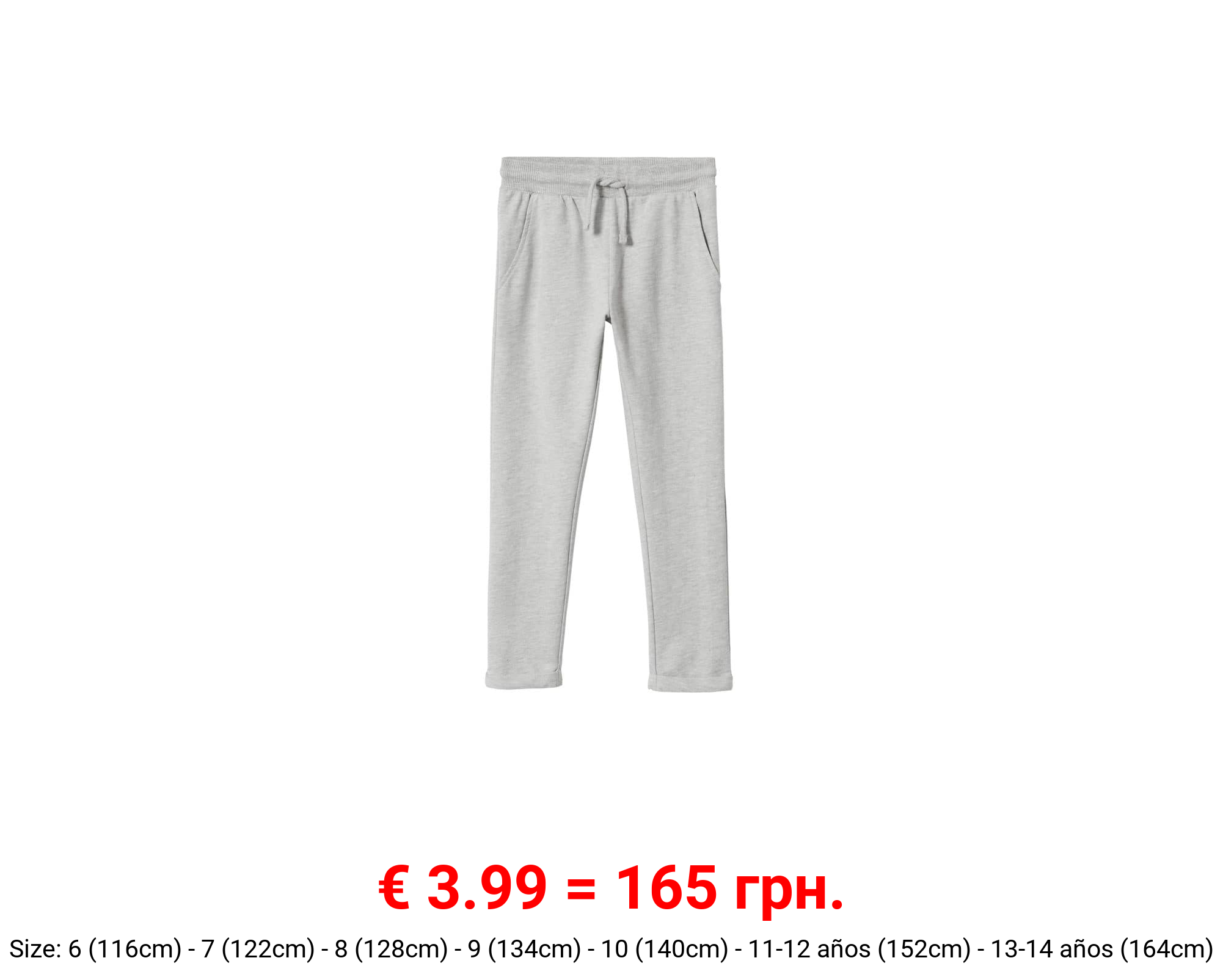 Pantalón jogger algodón