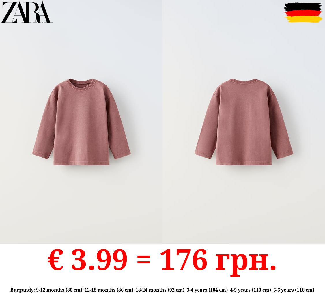 FADED-EFFECT T-SHIRT