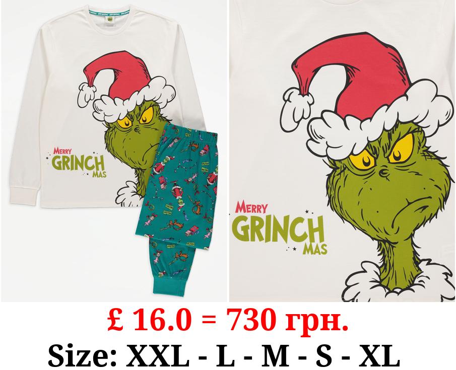 The Grinch Merry Grinchmas Matching Adults Christmas Pyjamas