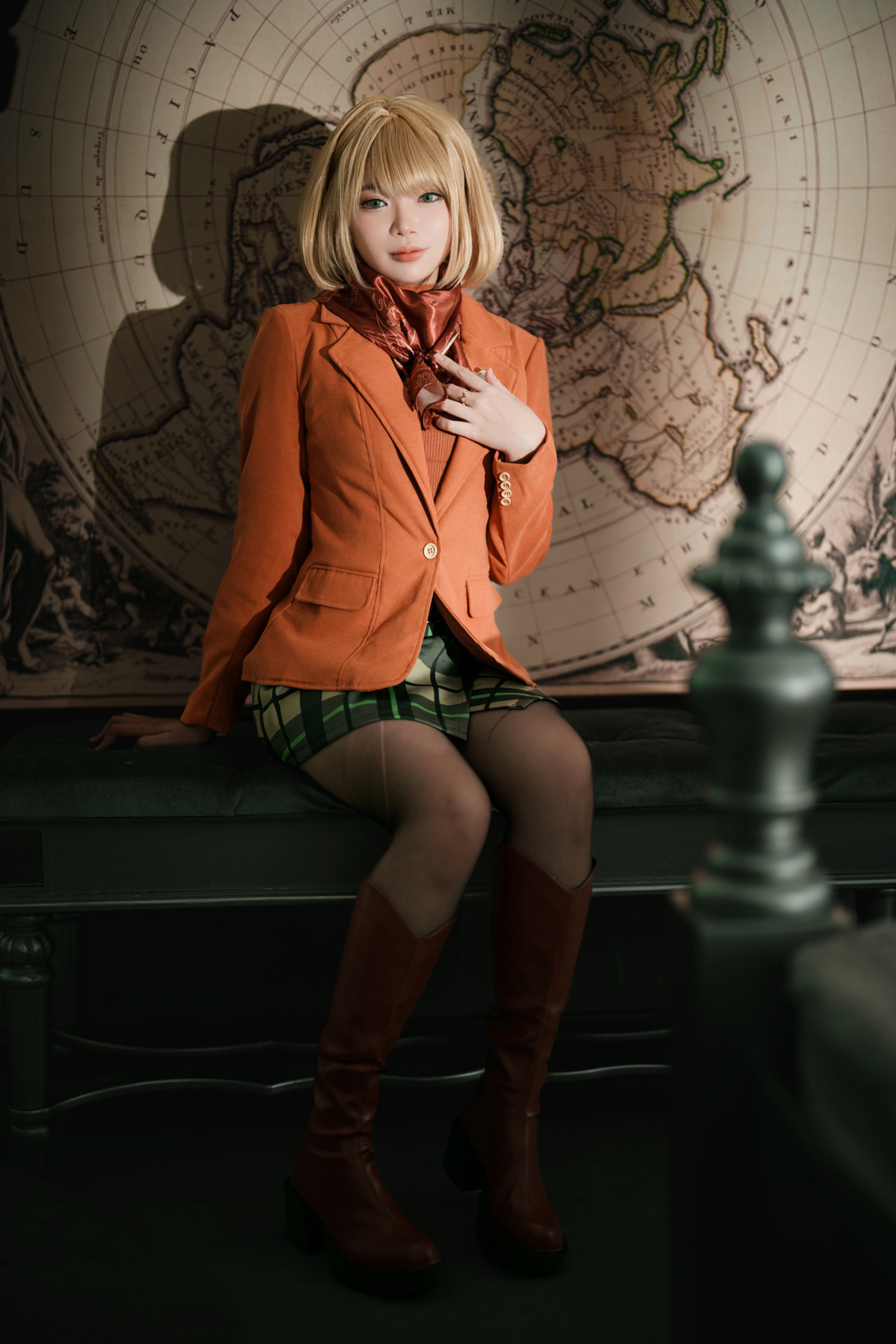 Cosplay ZinieQ Ashley Resident Evil 4 1