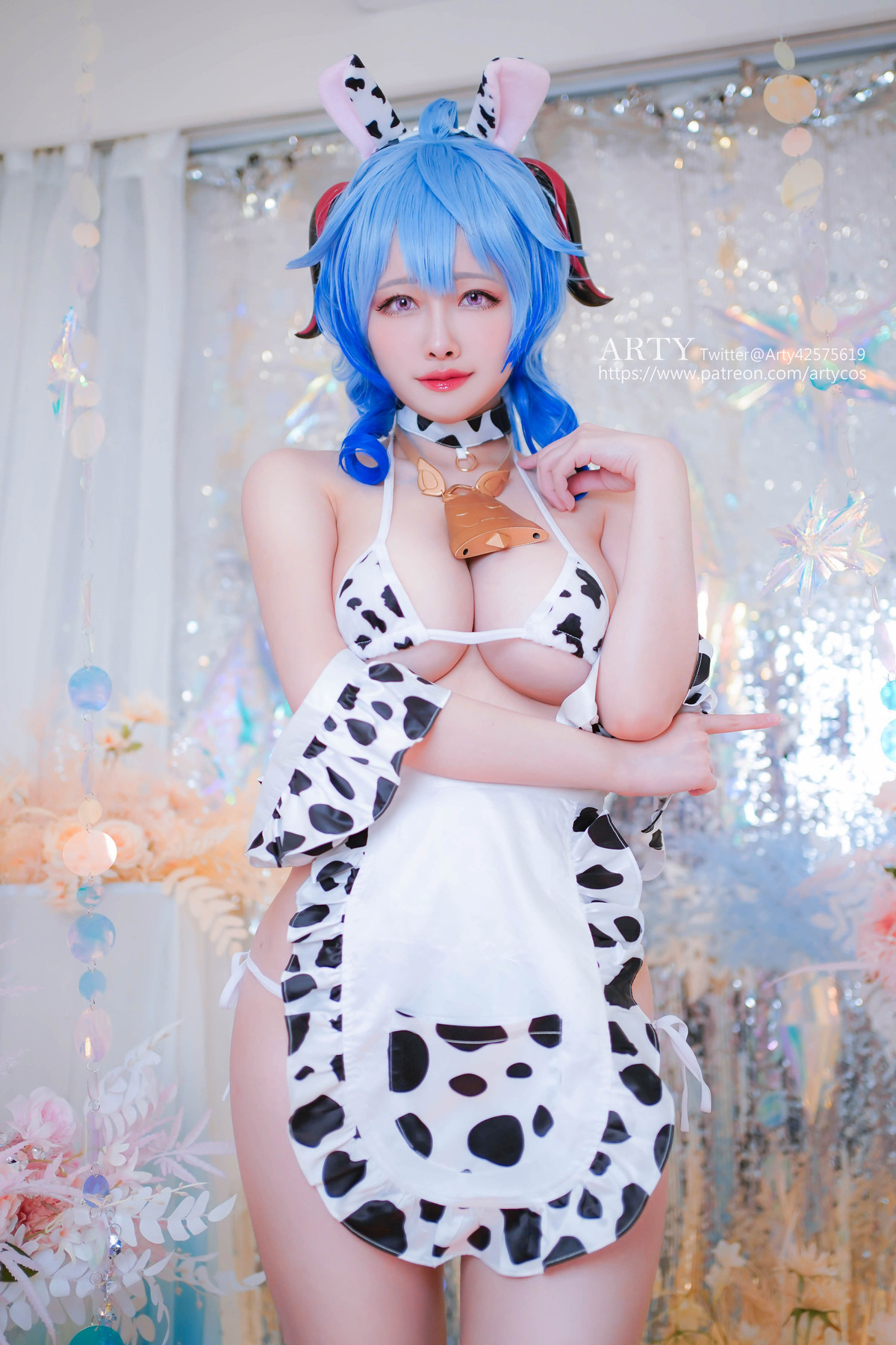 Arty亞緹 Cosplay 甘雨 Ganyu 12