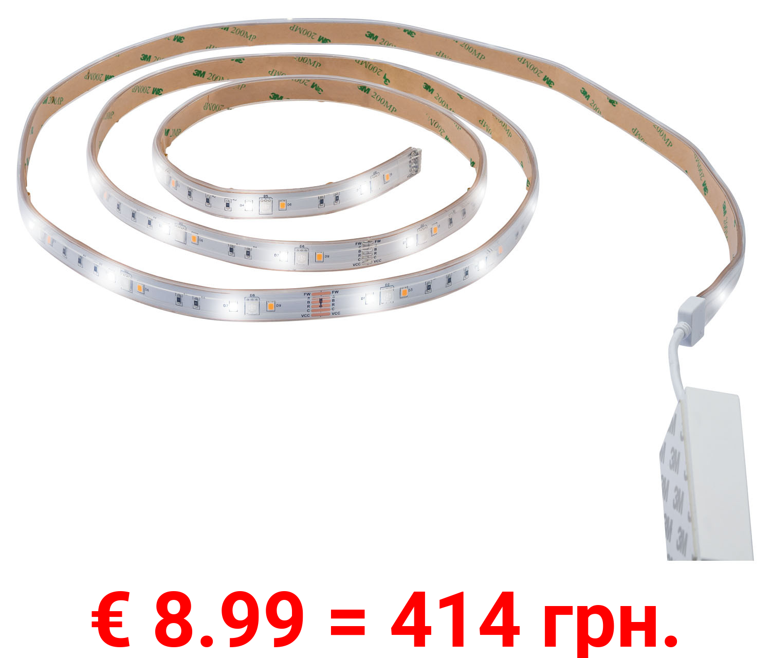 LIVARNO home LED-Band RGBW, 2 m, Zigbee Smart Home
