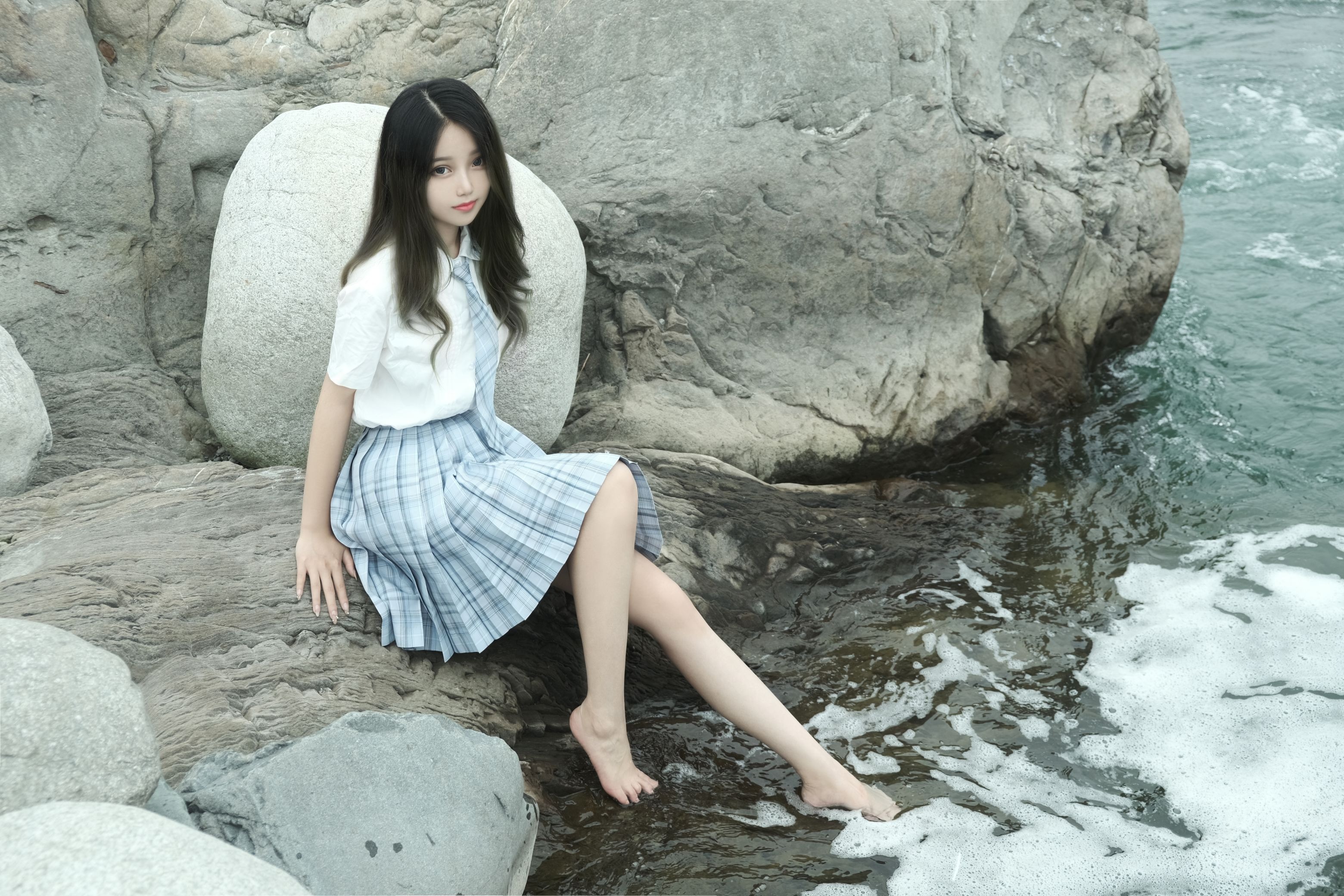 eloise软软 - 河边JK 3