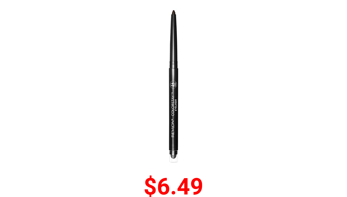 Revlon Colorstay Eyeliner Pencil, Black Brown , 0.01 Ounce (Pack of 1)