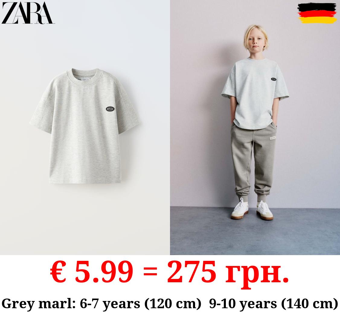 HEAVY-WEIGHT EMBROIDERED T-SHIRT