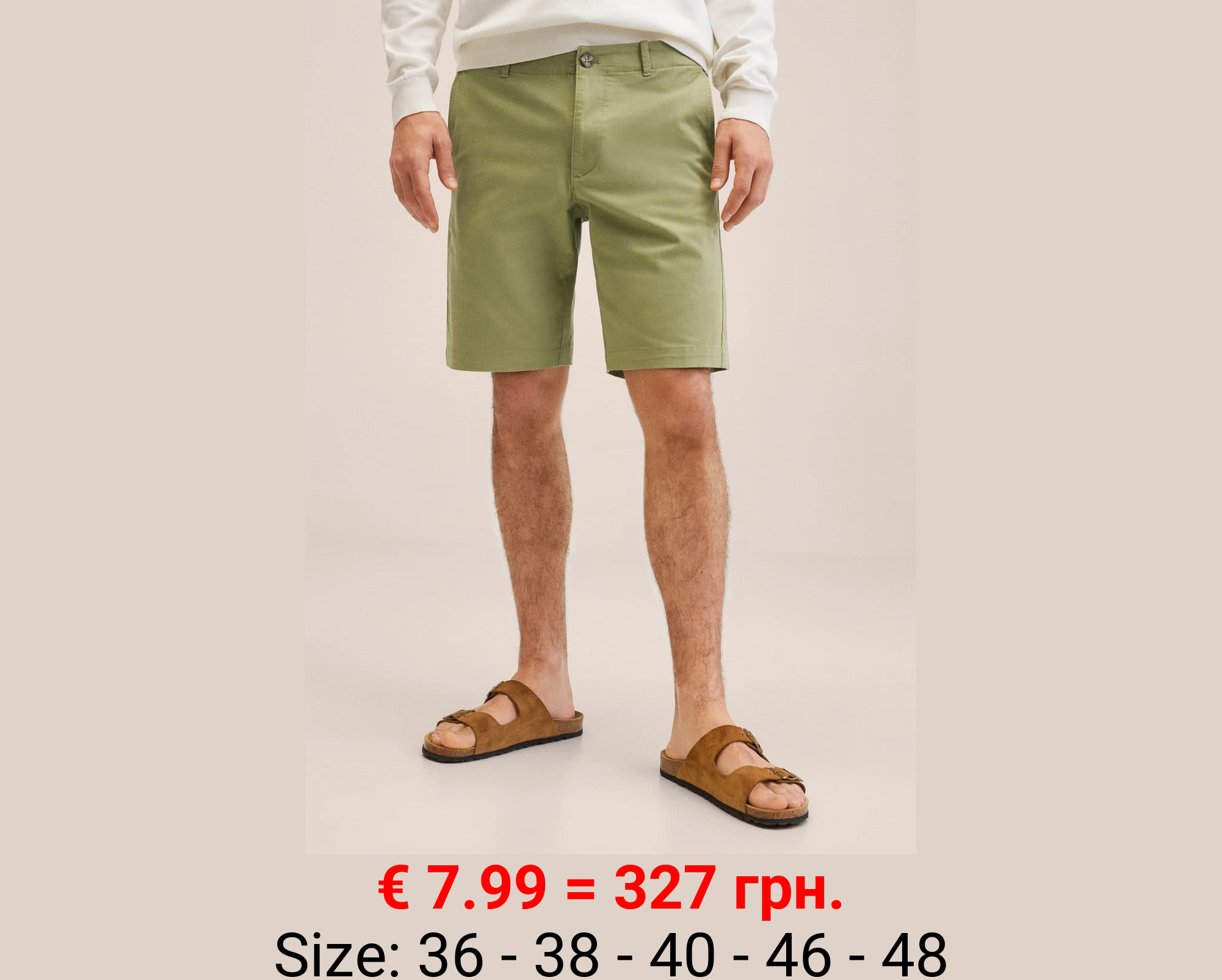 Bermudas chino algodón