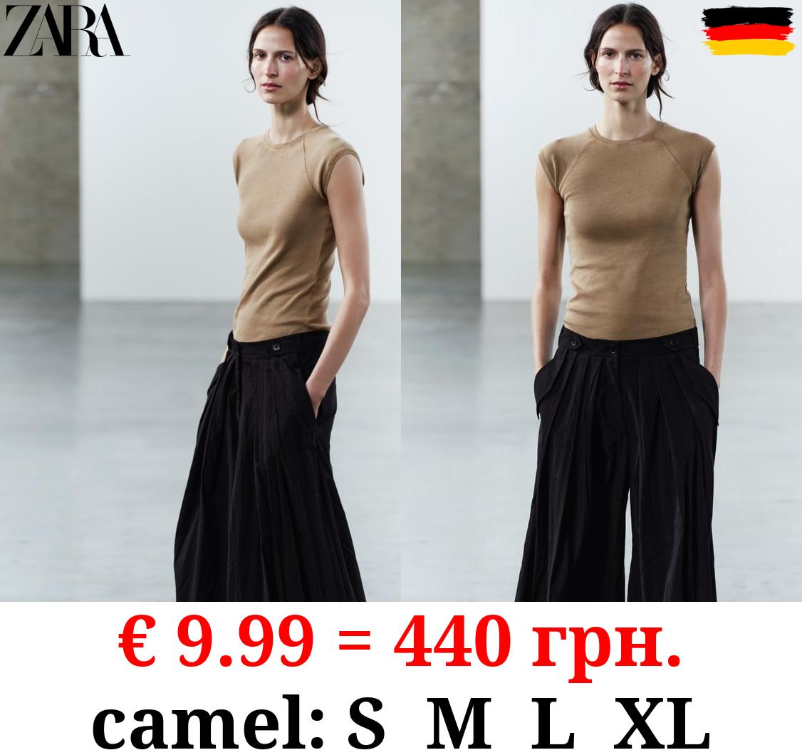 FADED COTTON T-SHIRT