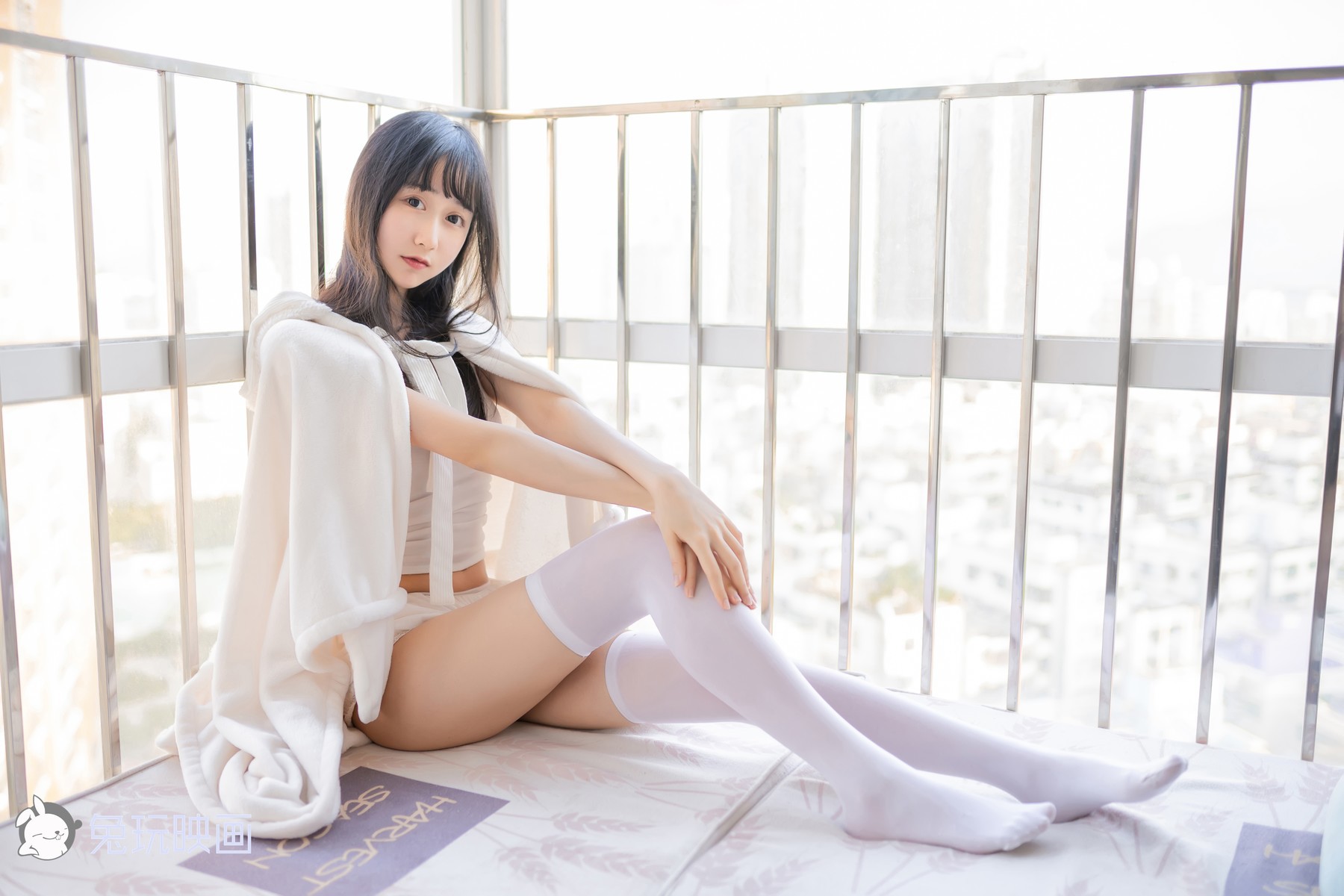 Cosplay 兔玩映画 浴巾兔子 36