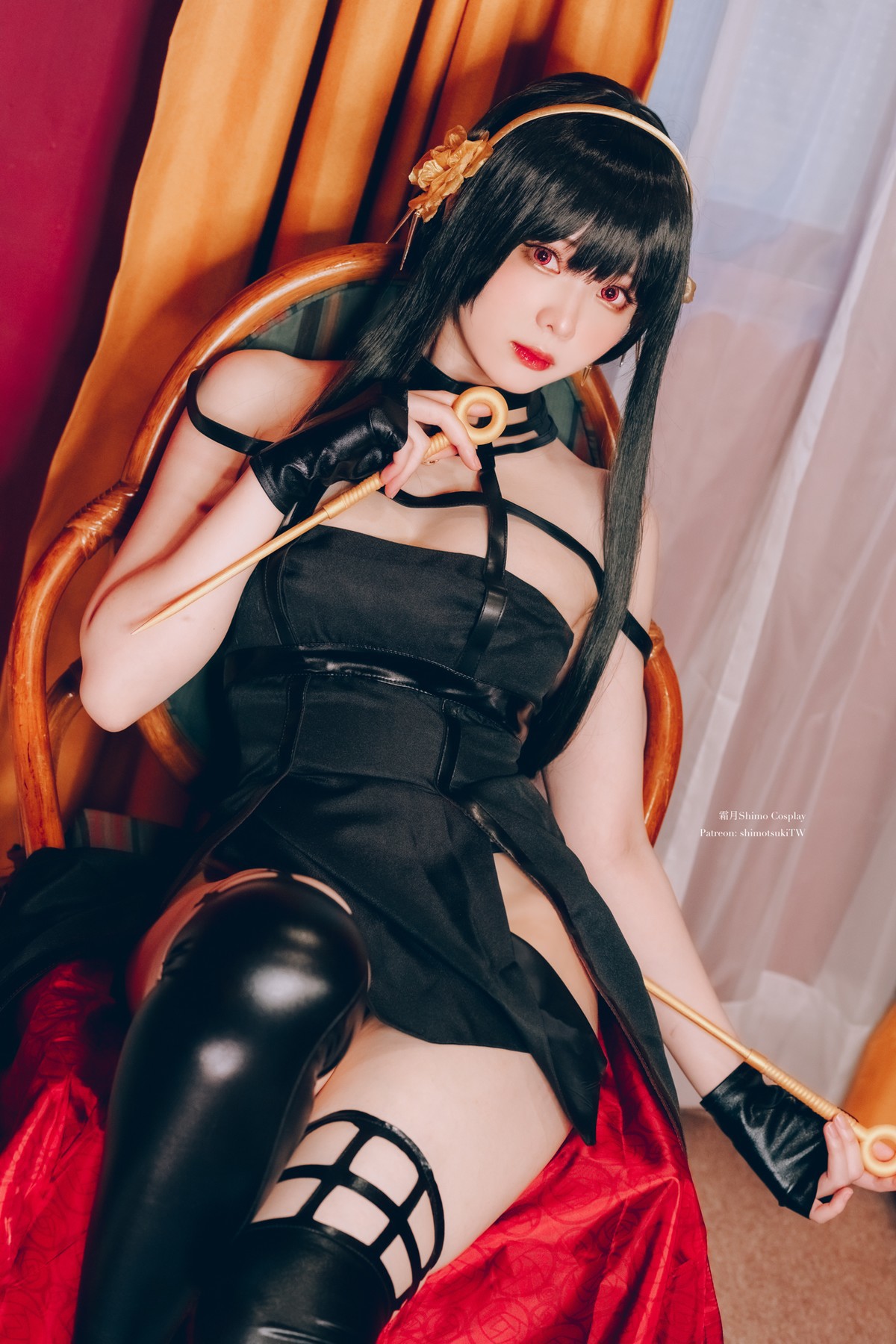 霜月shimo Cosplay 約兒黑禮服＋內衣睡裙 8