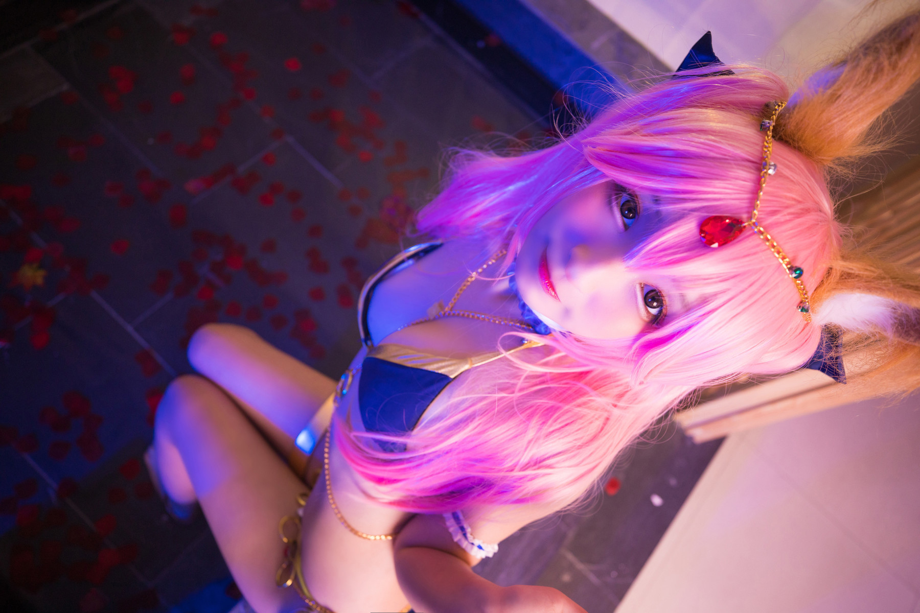 Cosplay 神楽坂真冬 玉藻前舞娘 Mysterious Love 23