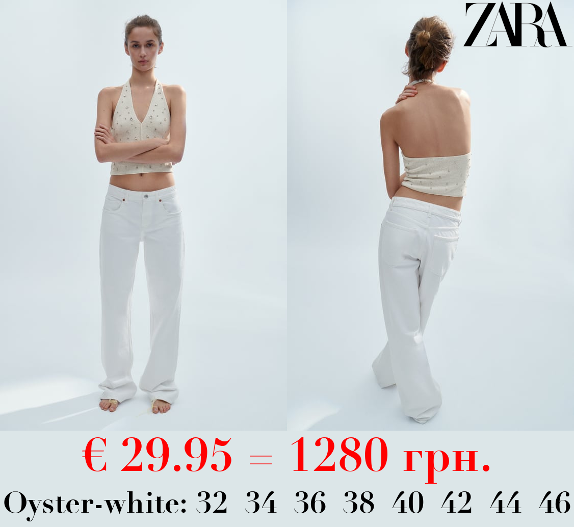 TRF WIDE-LEG MID-RISE FULL LENGTH JEANS