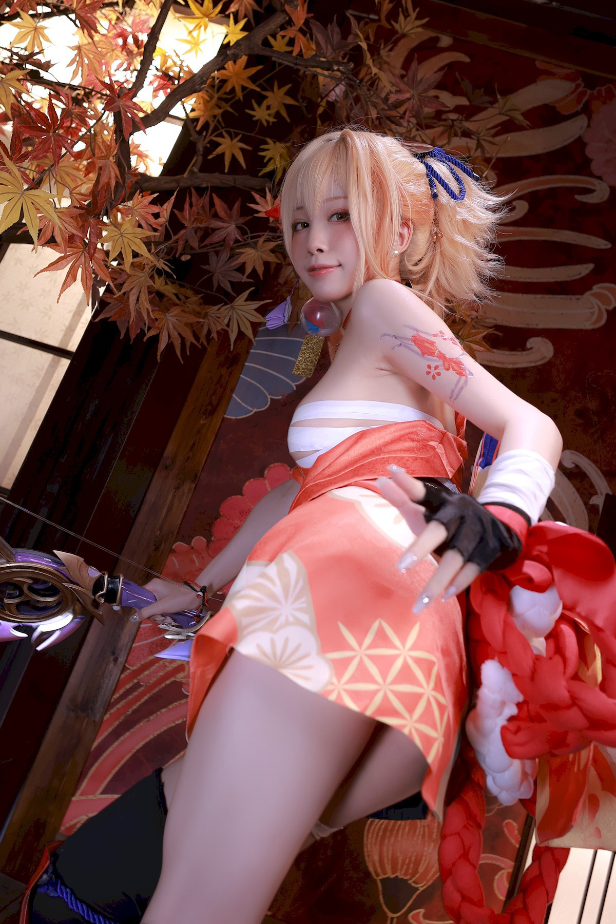 水淼aqua Cosplay 宵宫 Vol.01 19