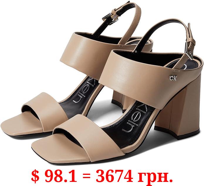 Calvin Klein Women's Qeelin Heeled Sandal