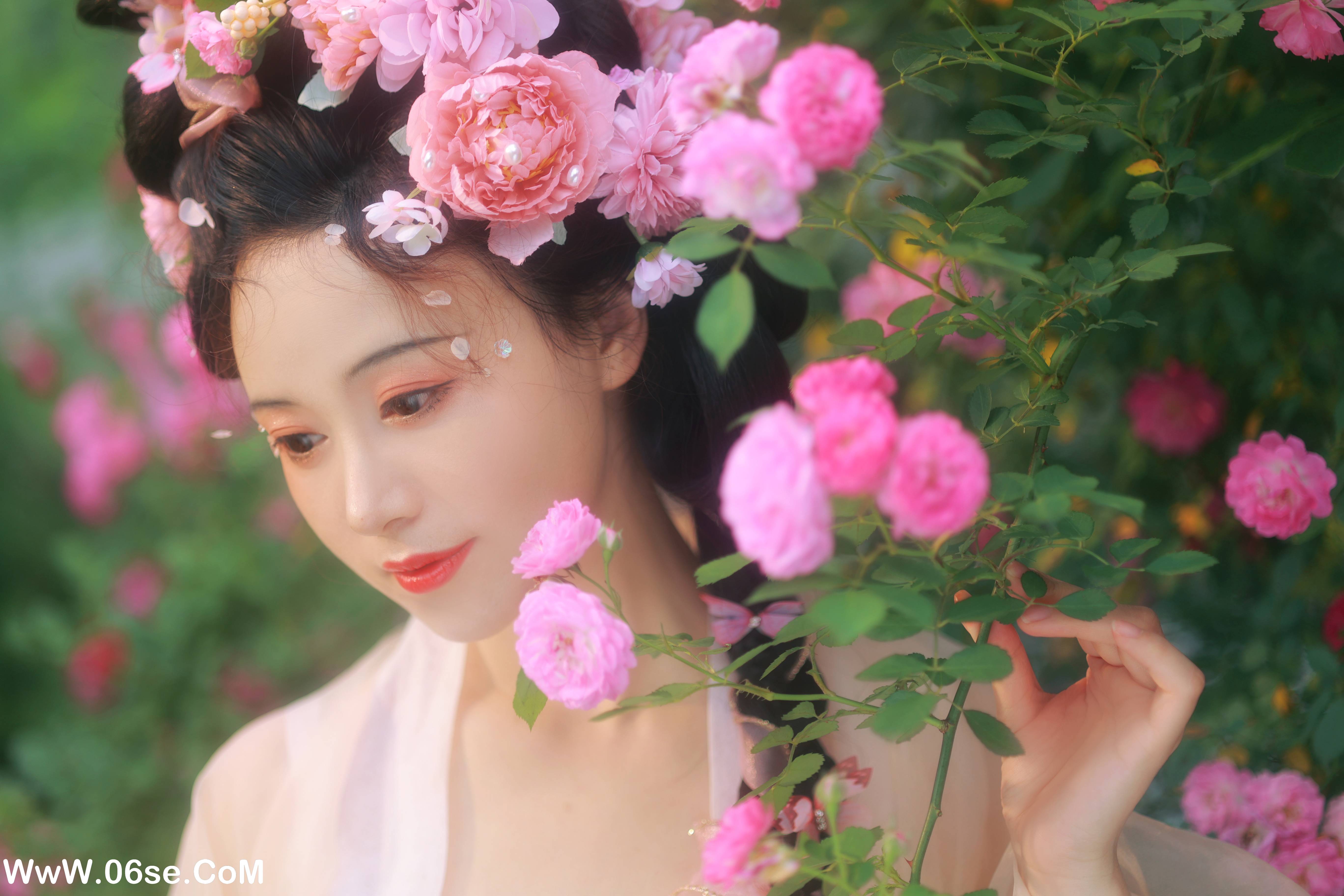 图片[15]-[YITUYU艺图语]2022.06.18 蔷薇花神 笑笑[35P-303.54MB]-六色网