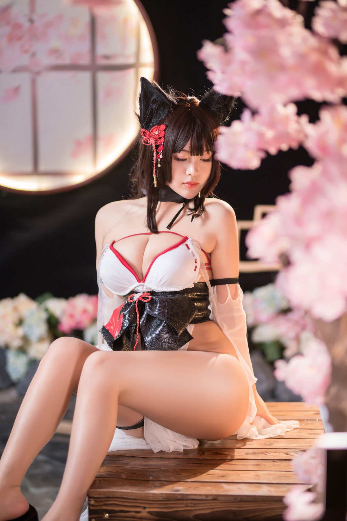 萌系小姐姐 白烨 湿身泳装 40