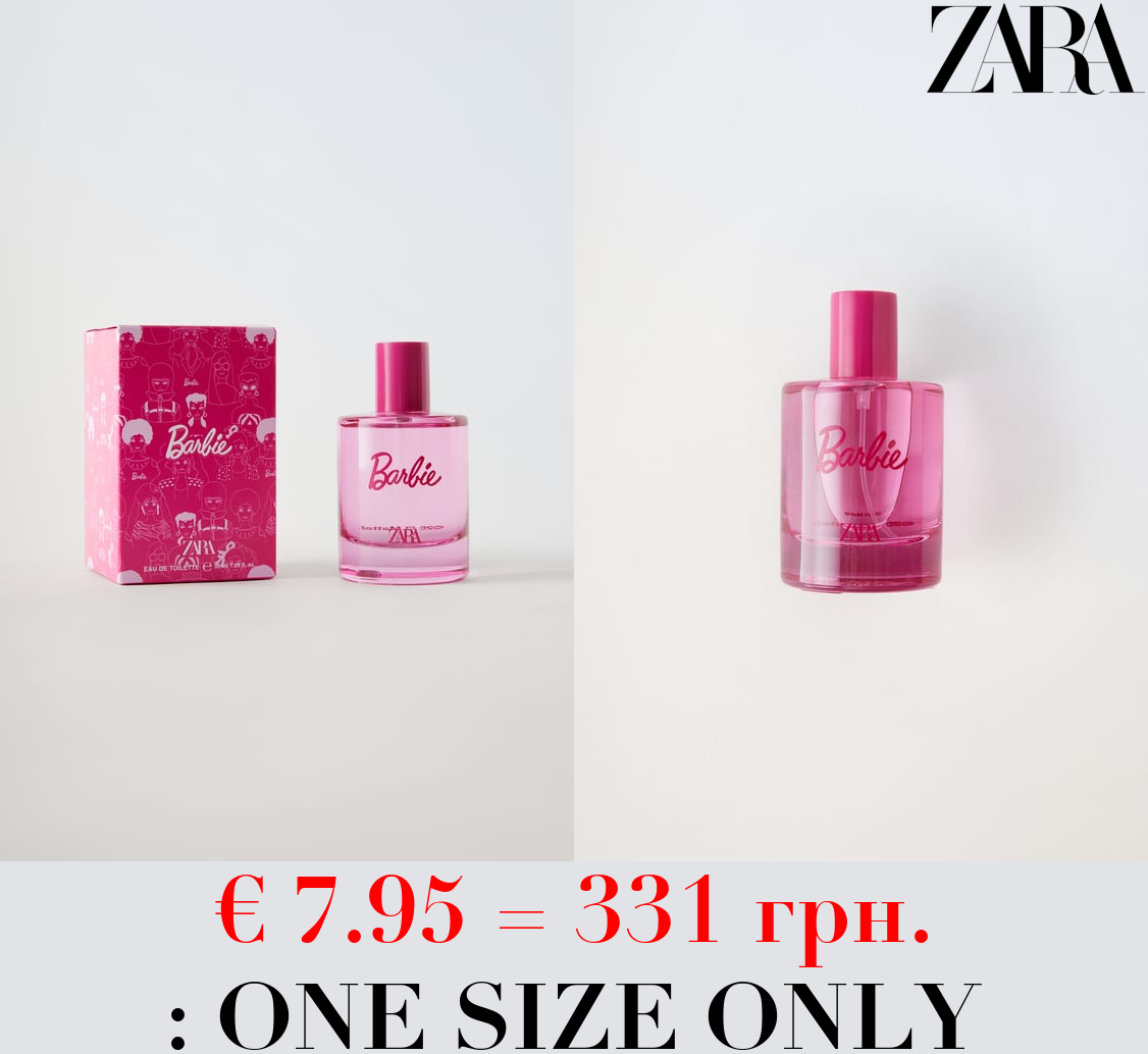 ZARA BARBIE™ MATTEL EAU DE TOILETTE 50ML (1.69 FL. OZ).