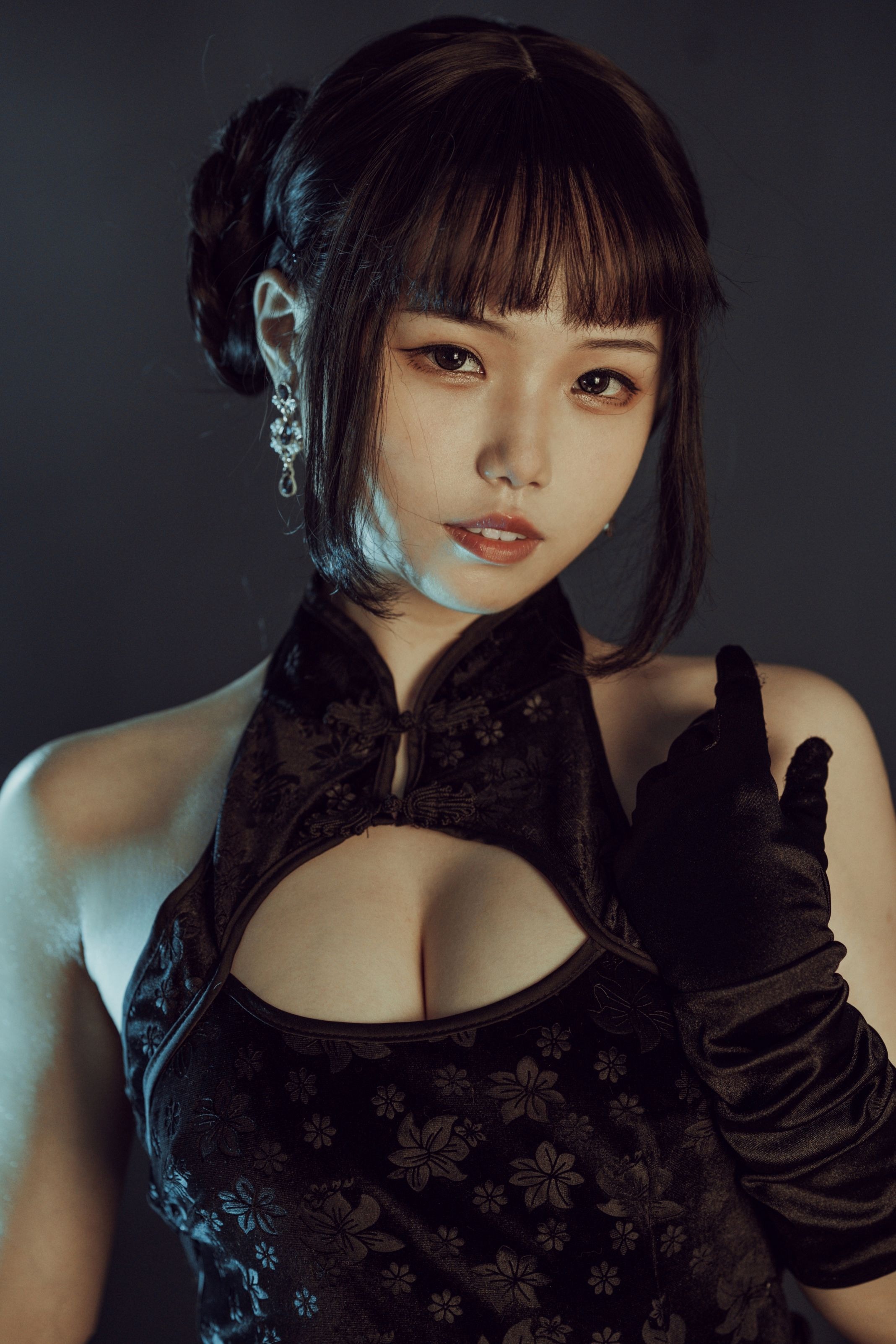 七月喵子 - NO.14 黑旗袍 [32P-312MB] 12